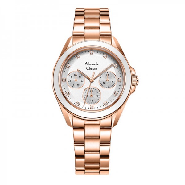 Alexandre Christie AC 2A50 Rosegold White BFBRGSL